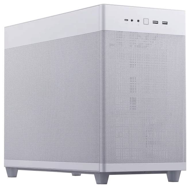 mini-tour Asus AP201 Boîtier PC blanc-2