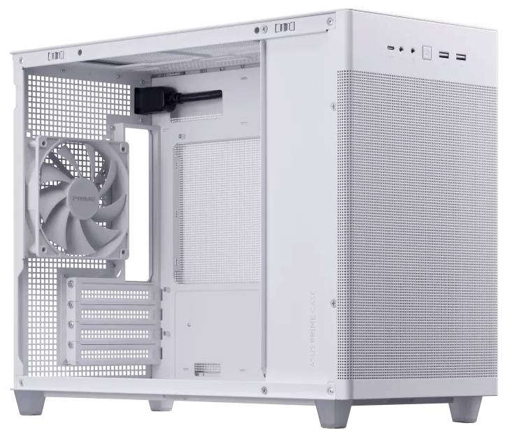 mini-tour Asus AP201 Boîtier PC blanc-3