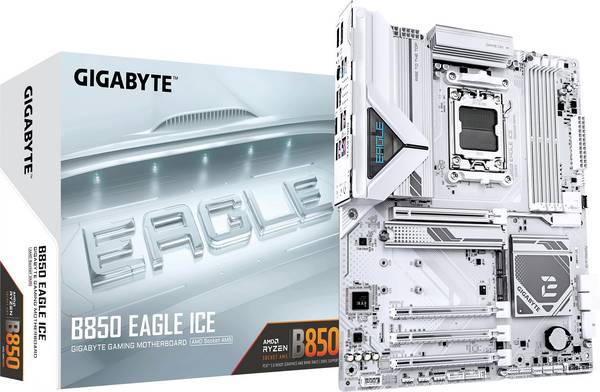 Gigabyte B850 Carte mère Socket (PC) AMD® AM5 Facteur de forme (détails) ATX Chipset de la carte mère AMD® B850