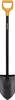 Fiskars 1066716 Bêche Largeur de travail 180 mm poignée en D