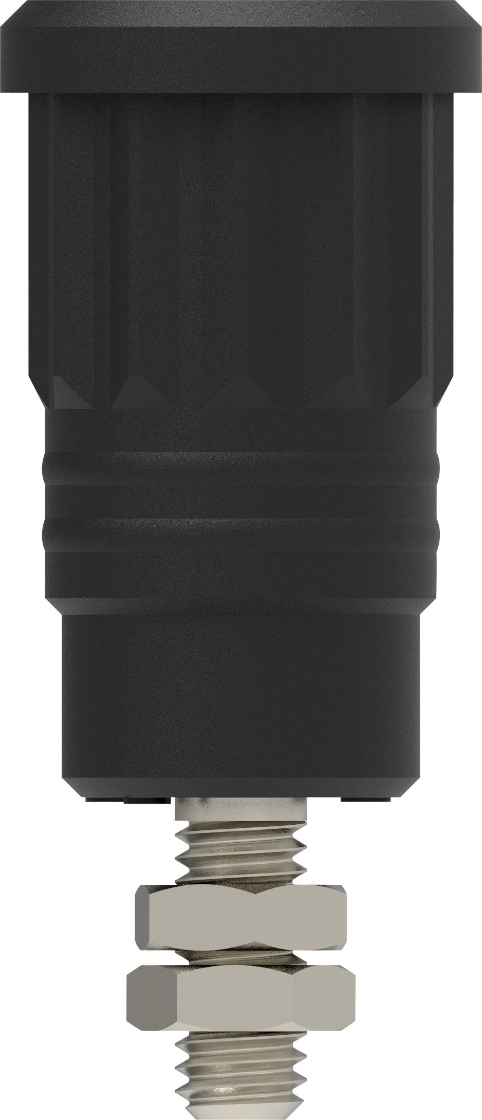Electro PJP 3285-CD1-N Cordon de mesure Femelle Ø de la broche: 4 mm noir 1 pc(s) Piece