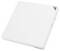 Un boîtier carré blanc aux bords lisses et au design minimaliste, probablement un appareil technique.