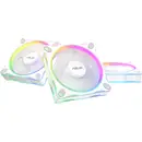 Asus PRIME MR120 Ventilateur pour PC blanc (l x H x P) 150 x 50 x 150 mm avec commande d'éclairage RGB