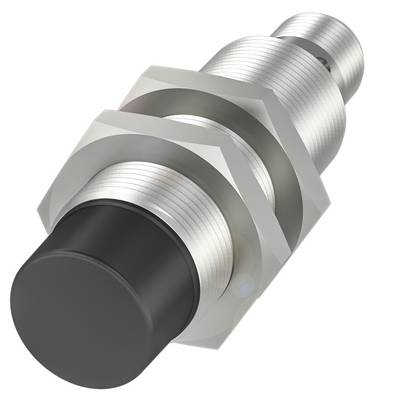 Un capteur métallique cylindrique.