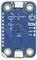 Module électronique bleu avec plusieurs contacts et détails de circuits. Étiquettes : 'GND', '3V3', 'SDA', 'SCL'.