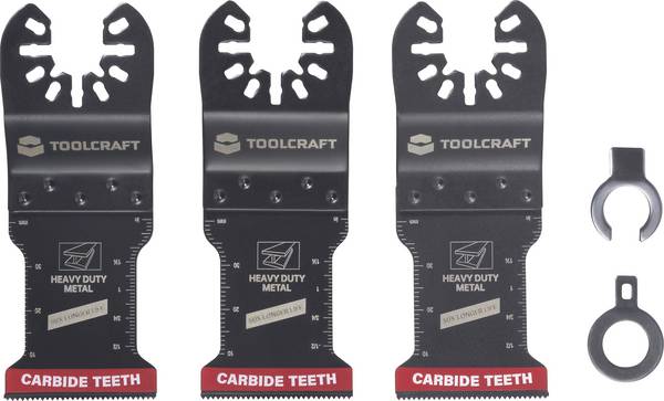 TOOLCRAFT TO-10283181  Carbure Set outils multifonction  34 mm  3 pc(s)