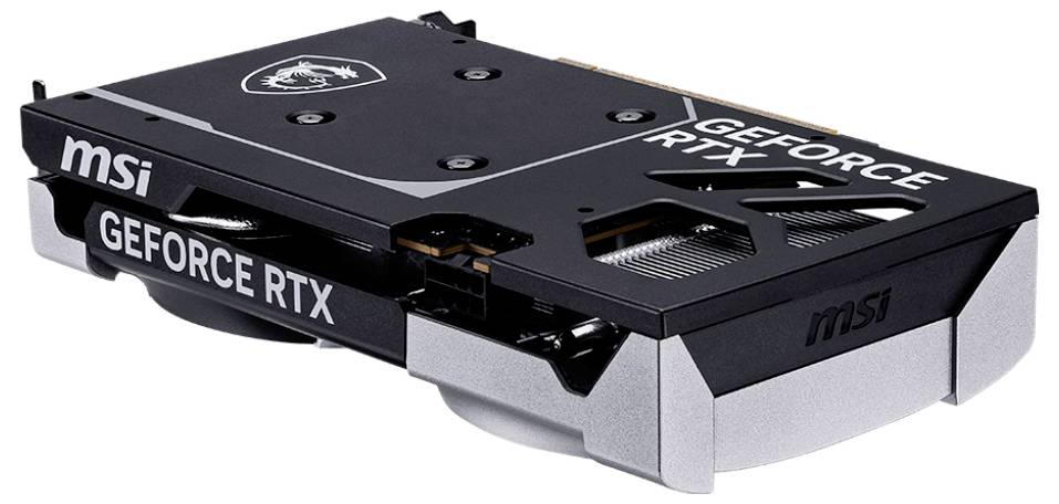 MSI Carte graphique Nvidia GeForce RTX 5060 8G Ventus 2X OC 8 GB GDDR7 RAM PCIe x8 HDMI™, DisplayPort overclockée, mode -2