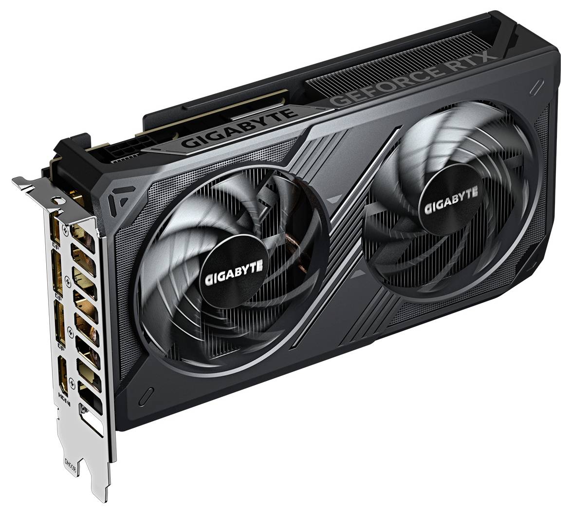 GIGABYTE GeForce RTX 5060 WINDFORCE OC 8G Carte Graphique - 8GB GDDR7, 128bit, PCI-E 5.0, 2512 MHz Fréquence du cœur, 3-3