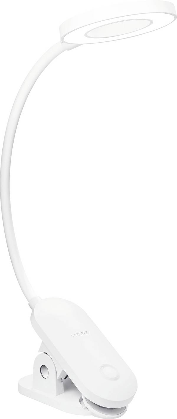Philips LED Forys Clip DSK206 8720169194397 Lampe de poche LED sans fil LED LED intégrée  5 W blanc