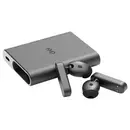HMD Amped Buds Écouteurs intra-auriculaires Bluetooth noir Suppression du bruit du microphone résistant à la sueur pour