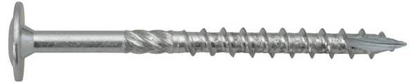 SWG 19910616019  Vis pour construction en bois 6 mm 160 mm à denture intérieur multiple    acier galvanisé 100 pc(s)