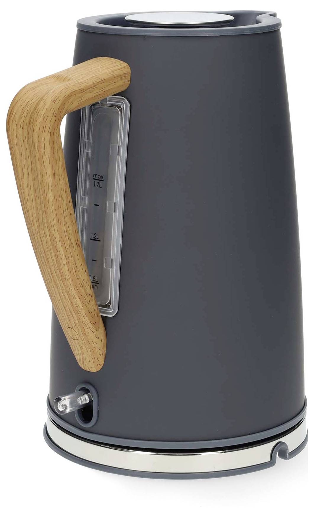 Nedis KAWK510EGY Bouilloire voyant lumineux gris Contenance: 1.7 l-3