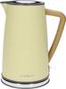 Nedis KAWK510EYW Bouilloire voyant lumineux jaune Contenance: 1.7 l