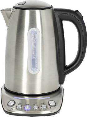 Nedis KAWK8000WIFI Bouilloire commandable par application argent Contenance: 1.7 l