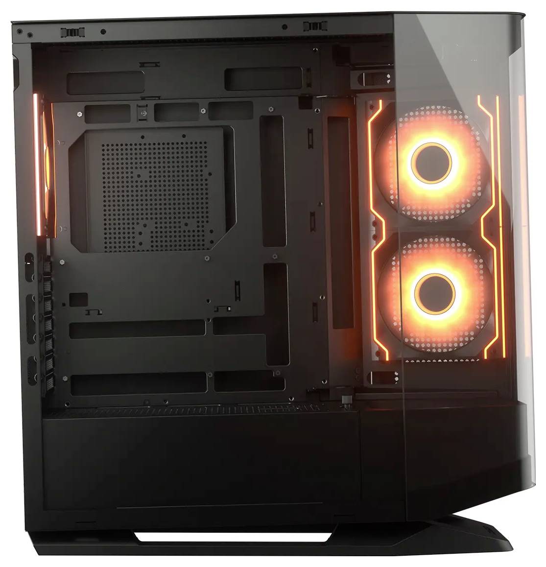 Tour midi Cougar CGR-58M6B-RGB Boîtier PC multicolore fenêtre latérale-9
