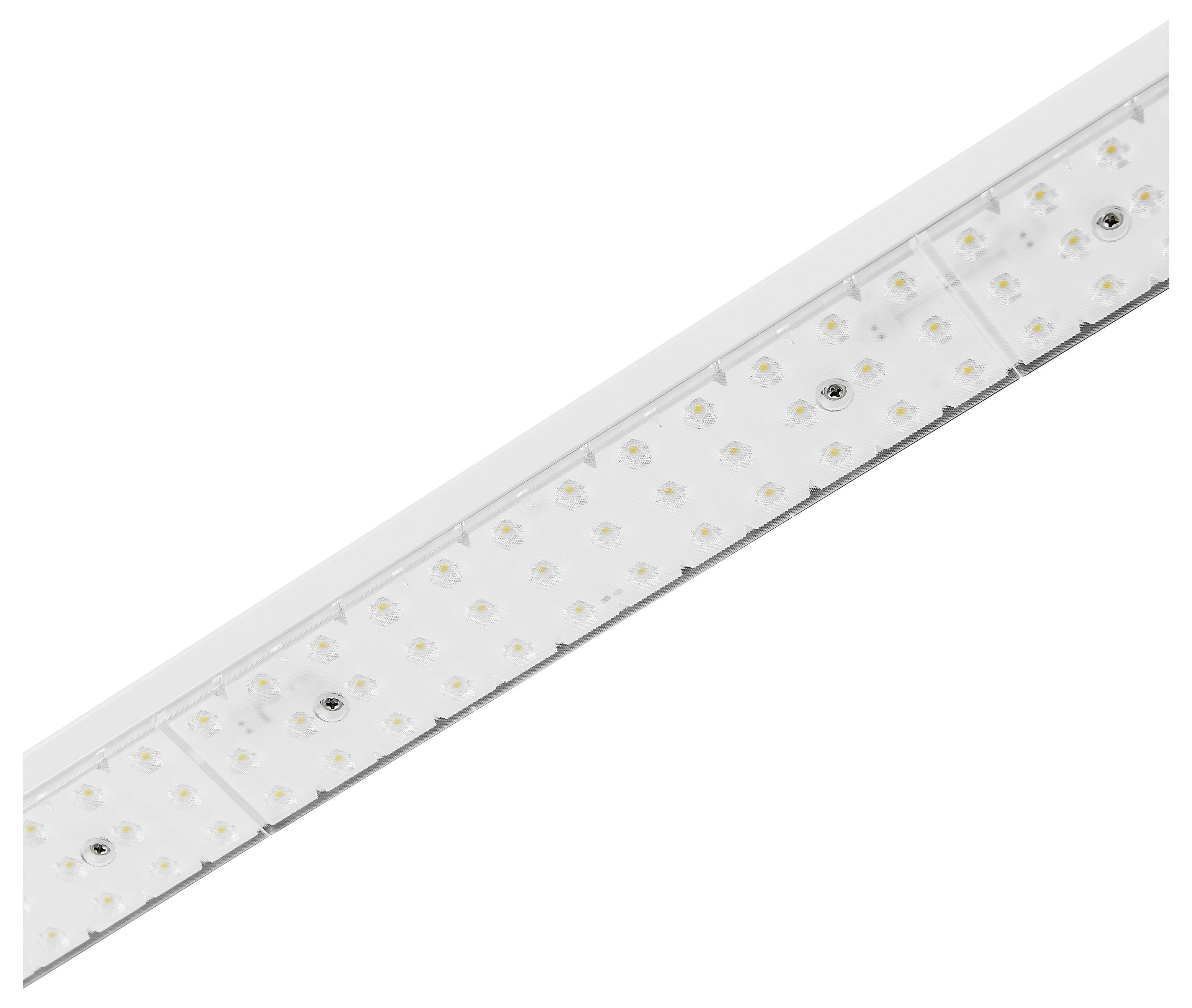 Panneau lumineux LED en vue diagonale avec plusieurs lampes LED intégrées, adapté pour un éclairage de pièce lumineux et uniforme.