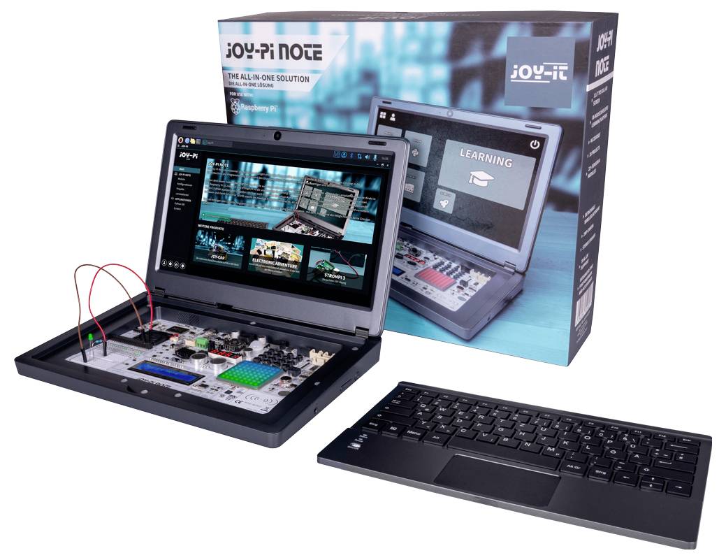 Joy-it JP-Notebook-Pi5-8 Raspberry Pi® 5 B 8 GB 4 x 2.4 GHz avec mallette de rangement, avec alimentation-23