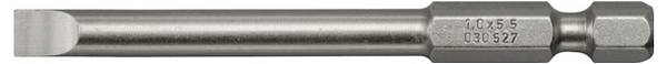 <br>  Klauke<br>  KL2007355<br>  KL2007355<br>  Embout pour vis à tête fendue<br>  Propulseur: 1/4" (6.3 mm)<br>  <br>  <br>  73 mm<br>