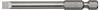 Klauke KL2007355 KL2007355 Embout pour vis à tête fendue Propulseur: 1/4" (6.3 mm) 73 mm
