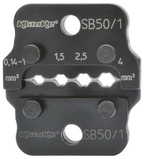 Klauke SB501 SB501 Insert à compression 0.1 à 4 mm² adapté pour marque (pinces) Klauke