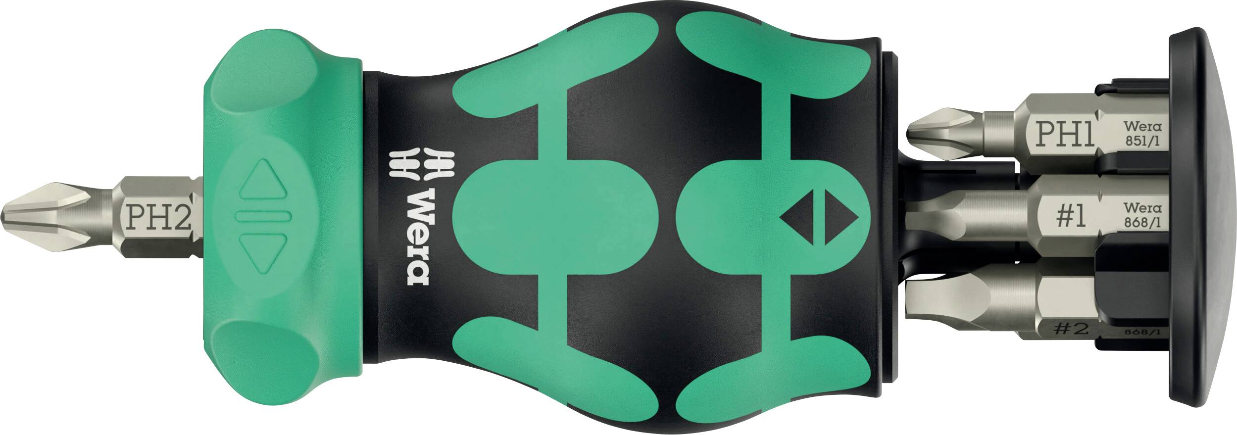 Wera Kompakt Stubby Magazin RA 4 2025 universel Tournevis avec magasin de rangement-0