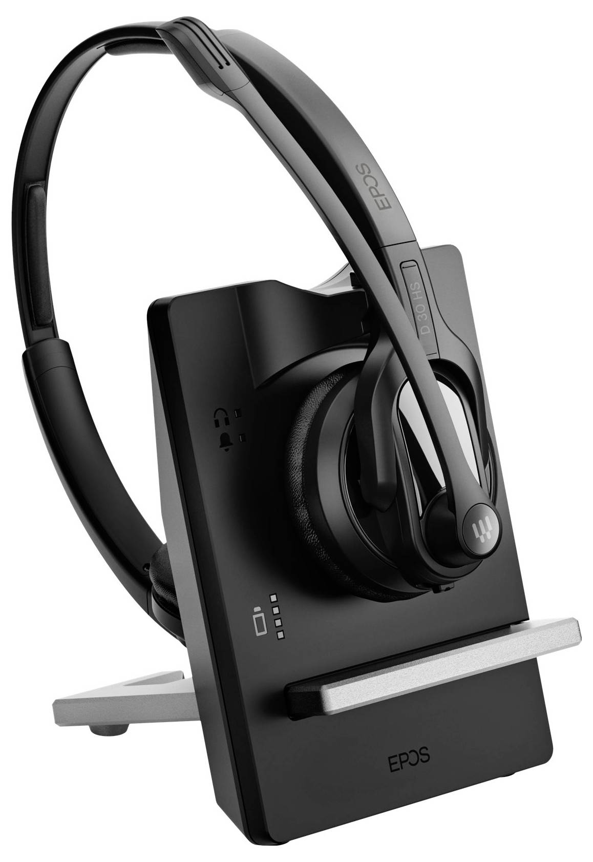 EPOS IMPACT D 30 Phone Micro-casque supra-auriculaire sans fil, DECT Stereo noir micro-casque, volume réglable téléphone-2