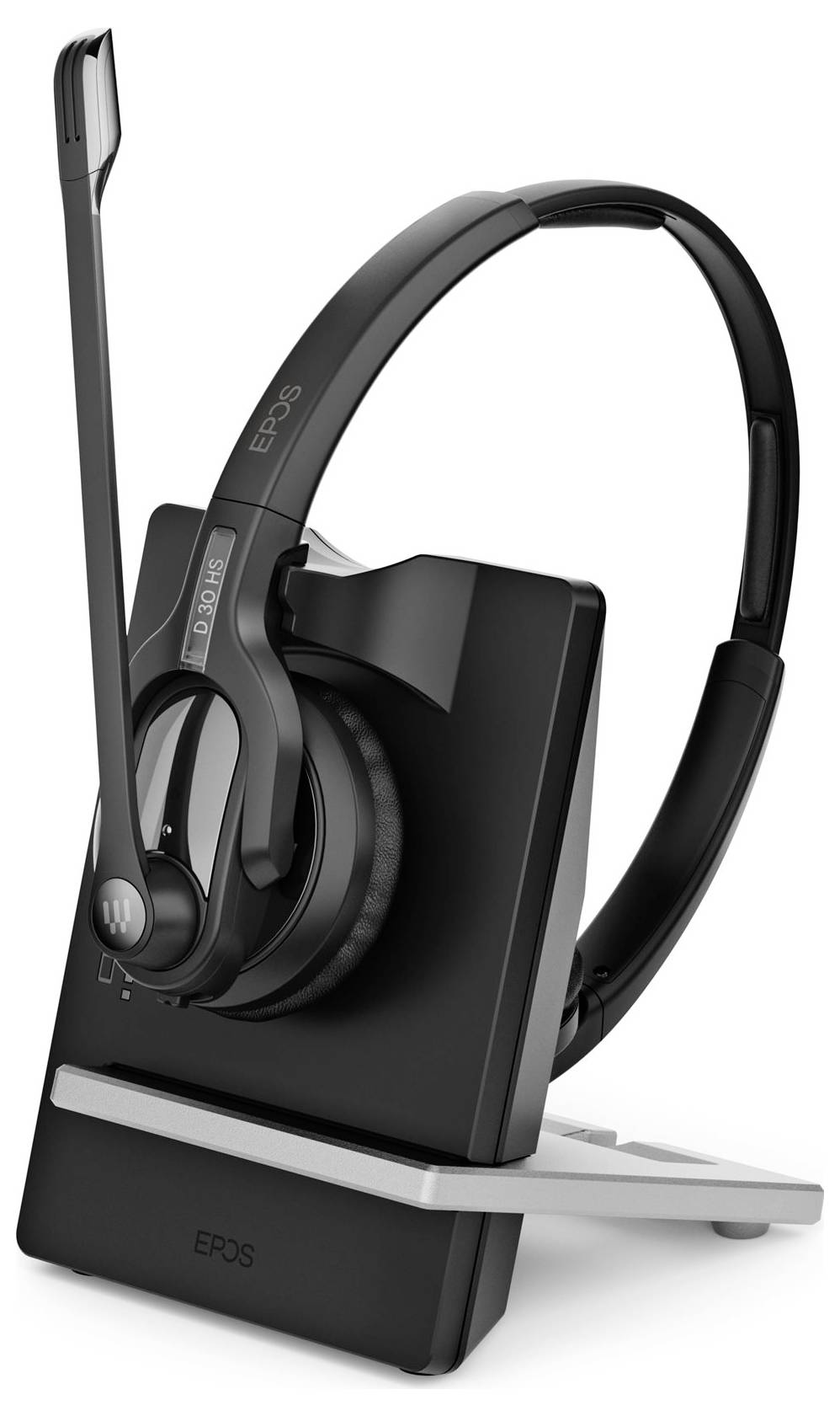 EPOS IMPACT D 30 USB ML Micro-casque supra-auriculaire sans fil, DECT Stereo noir micro-casque, volume réglable téléphon-6