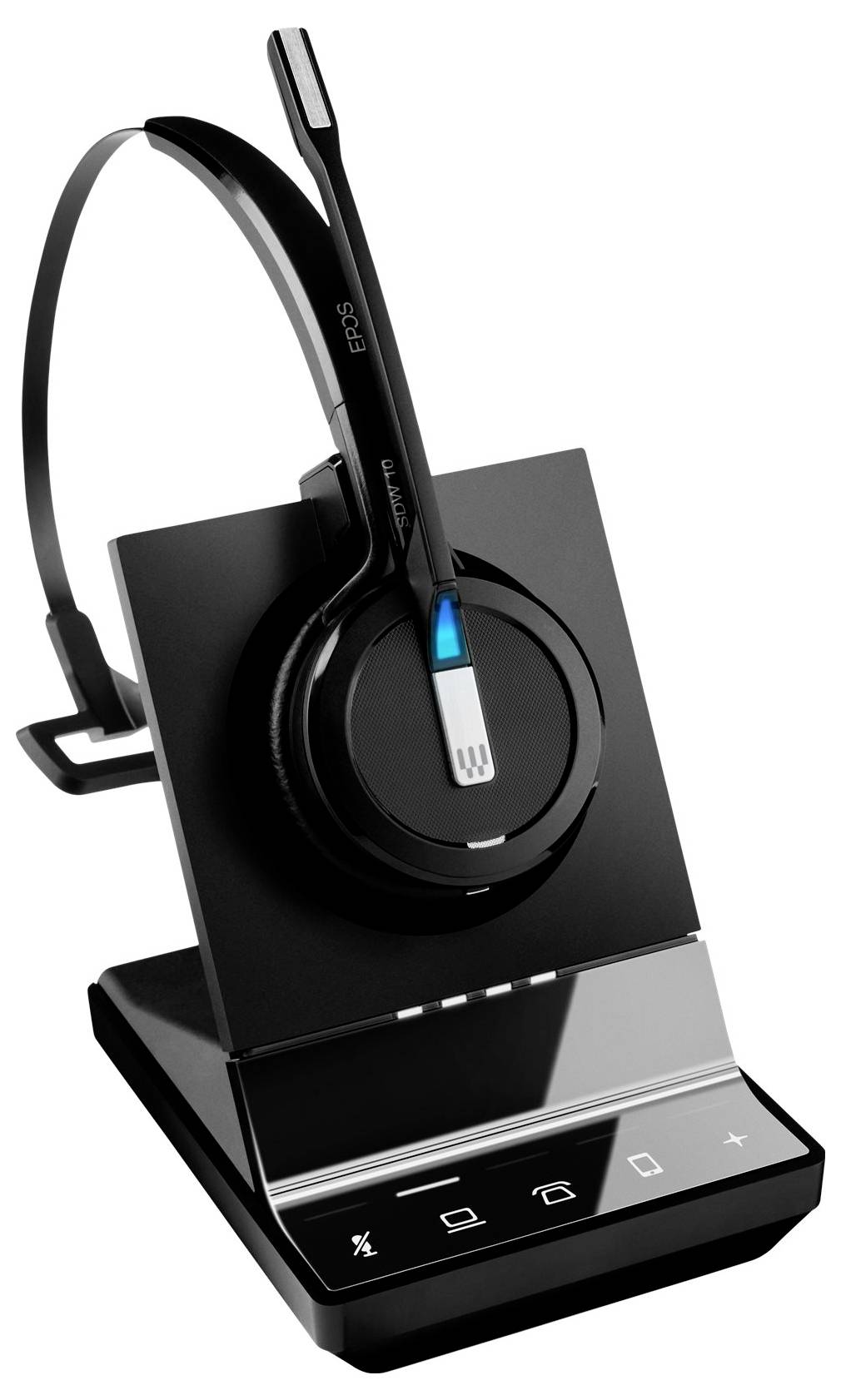 EPOS IMPACT SDW 5016 Micro-casque supra-auriculaire sans fil, DECT Mono noir Noise Cancelling, Suppression du bruit du m-1