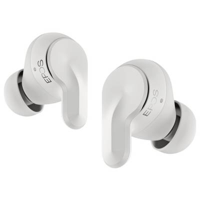 EPOS ADAPT E1 Oreillette sans fil, Bluetooth Stereo blanc Noise Cancelling, Suppression du bruit du microphone micro-cas-4