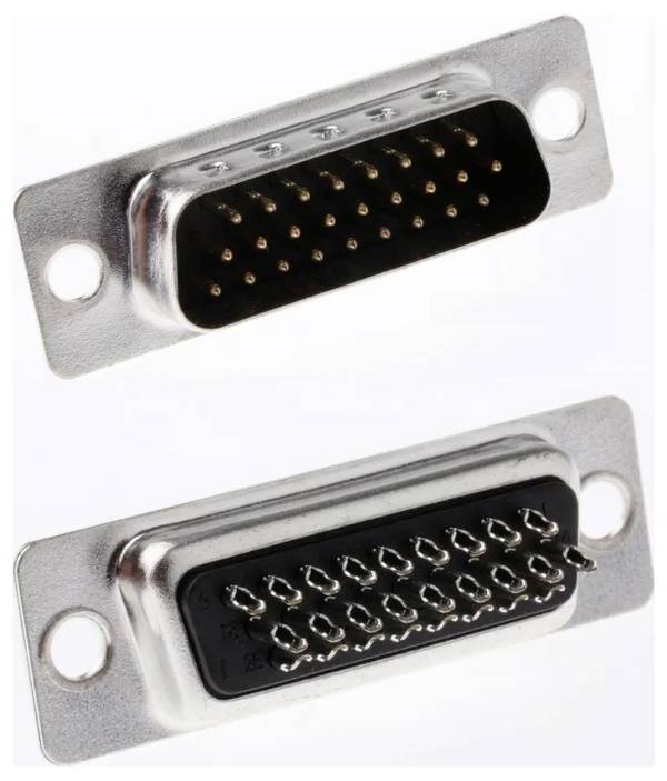 MH Connectors  MHHDS26-M-N-B-S Connecteur SUB-D 180 ° Nombre de pôles: 26 pour circuits imprimés 1 pc(s)