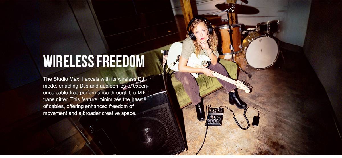 OneOdio Studio Max 1 Casque supra-auriculaire Bluetooth, filaire, sans fil noir Audio haute résolution coques pivotantes-19