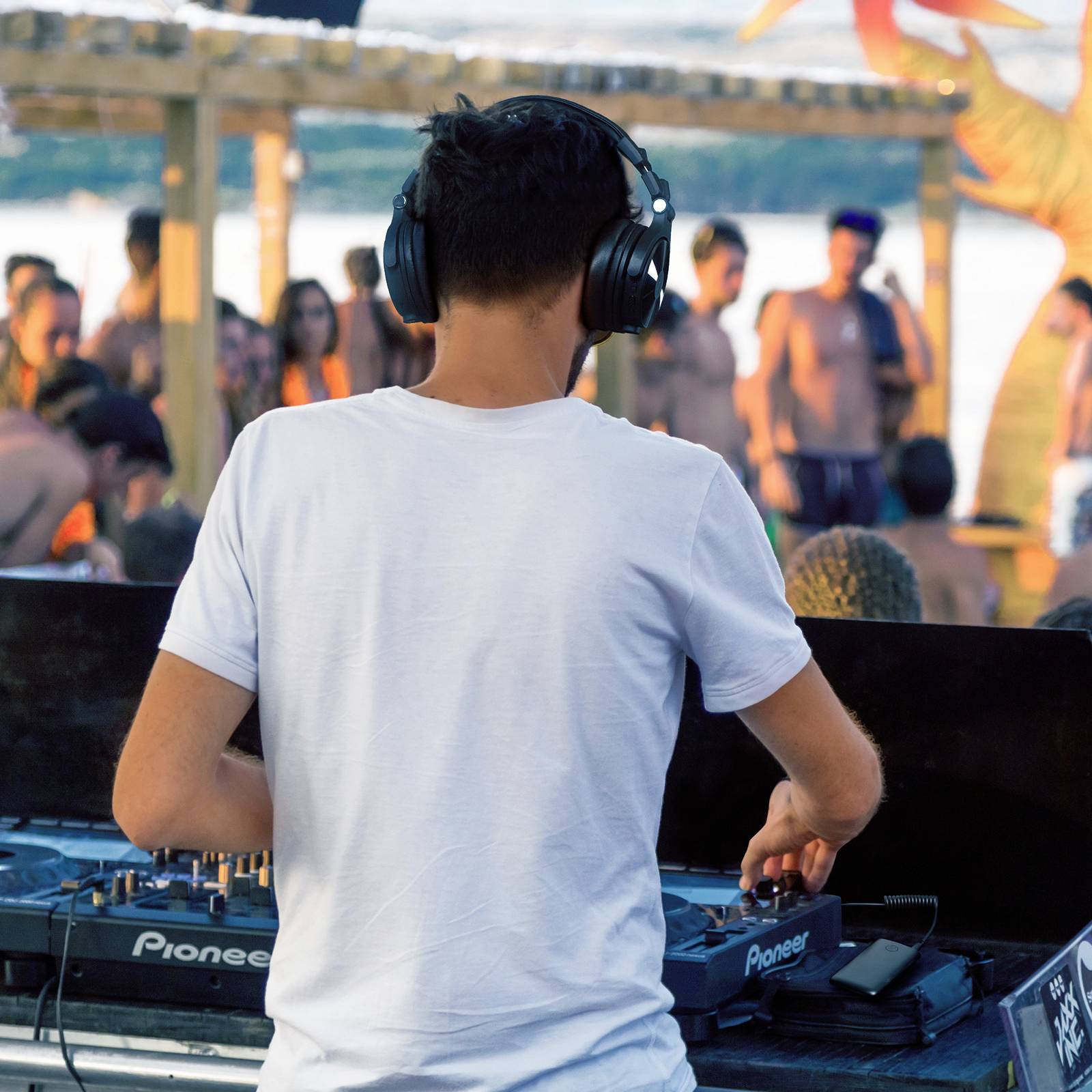 OneOdio Studio Max 1 Casque supra-auriculaire Bluetooth, filaire, sans fil noir Audio haute résolution coques pivotantes-4