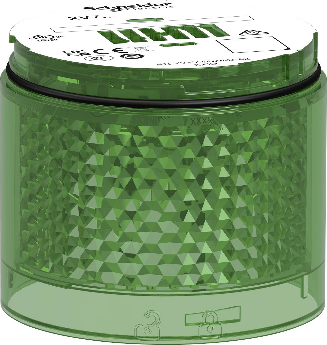 Schneider Electric Elément de colonne de signalisation XVB7C53 XVB7C53 LED vert 1 pc(s)