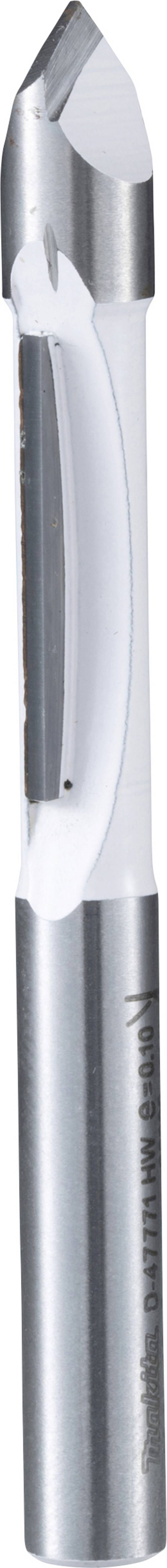 Makita D-47771 Fraise à copier    Longueur 65 mm Dimension produit, Ø 6.35 mm Longueur de travail 19 mm Diamètre de tige 6 mm