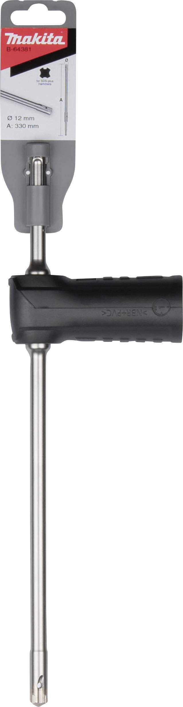 Makita B-64381 B-64381 carbure de tungstène Foret aspirant 12 mm Longueur totale 330 mm SDS-Plus 1 pc(s)-0