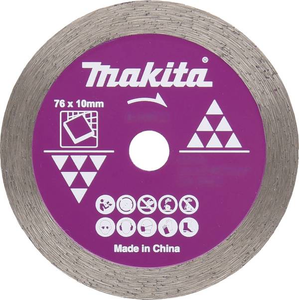 Makita D-77263 D-77263 Disque à tronçonner diamanté 76 mm 1 pc(s) Céramique