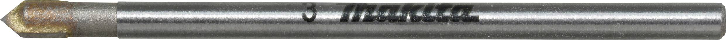 Makita D-78405 Foret à verre 3 mm Longueur totale 51 mm tige cylindrique 1 pc(s)-0