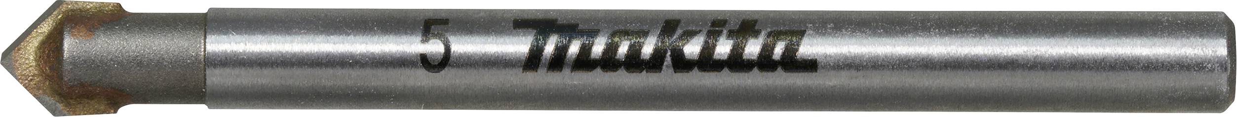 Makita D-78427 Foret à verre 5 mm Longueur totale 51 mm tige cylindrique 1 pc(s)-0