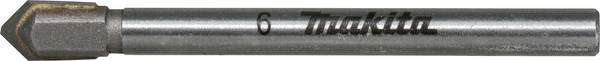 Makita D-78433 Foret à verre 6 mm Longueur totale 58 mm tige cylindrique 1 pc(s)