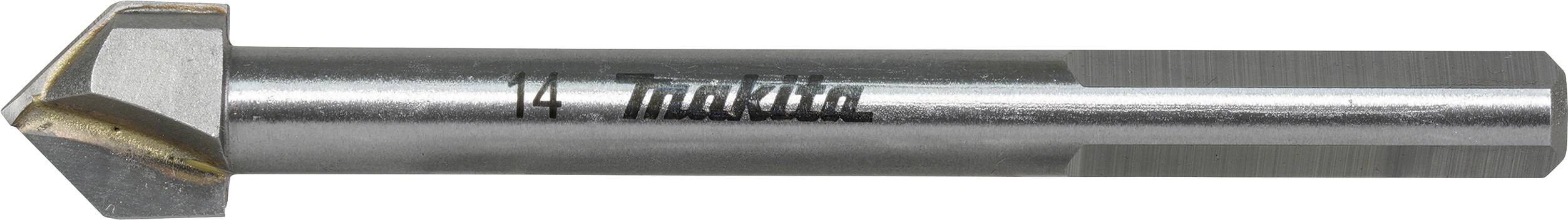 Makita D-78483 Foret à verre 14 mm Longueur totale 96 mm tige cylindrique 1 pc(s)-0