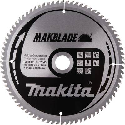 Makita B-32845 Lame de scie circulaire 260 x 30 x 2.3 mm 1 pc(s)-0