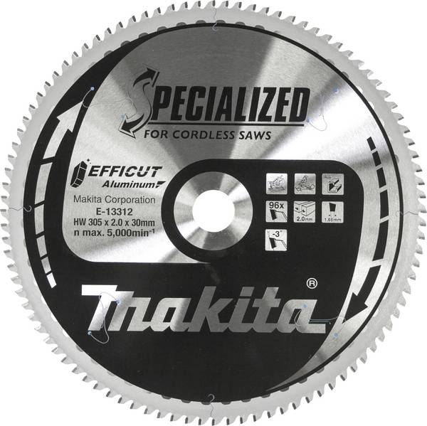 Scie à Makita Efficiut. 305 x 30 x 96 Z E-13312 Makita E-13312