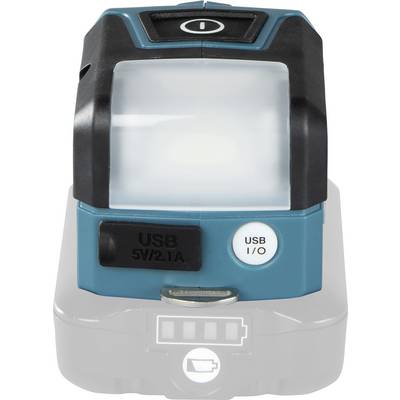 Makita ML107 ML107 LED Lampe de poche avec interface USB à batterie 200 lm 29 h 0.13 kg-0