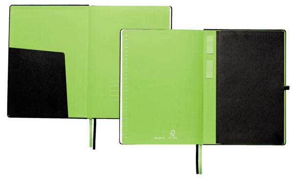 Leitz 44710095 Cahier quadrillé noir Nombre de pages: 80 DIN A4-10