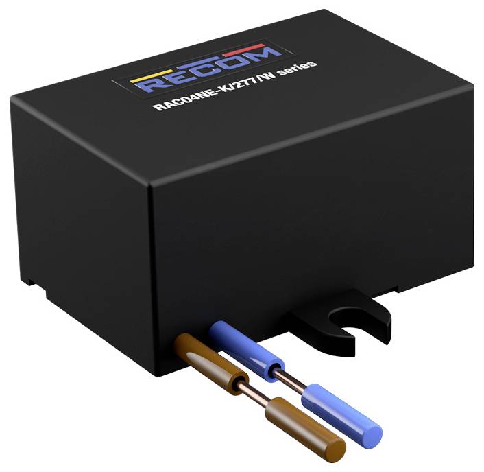 RECOM RAC04NE-12SK/277/W Convertisseur AC/DC 12 V 0.33 A 4 W-0