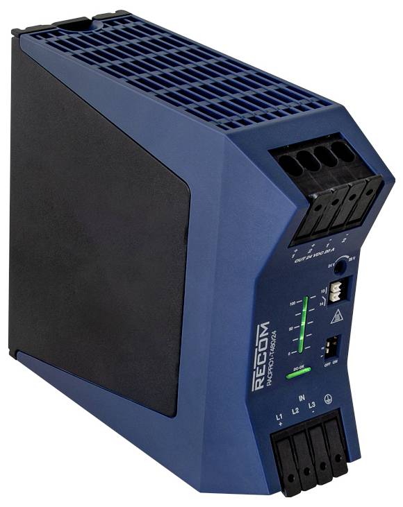 RECOM RACPRO1-T480/24 Alimentation rail DIN 24 V 20 A 480 W Contenu 1 pc(s)-0