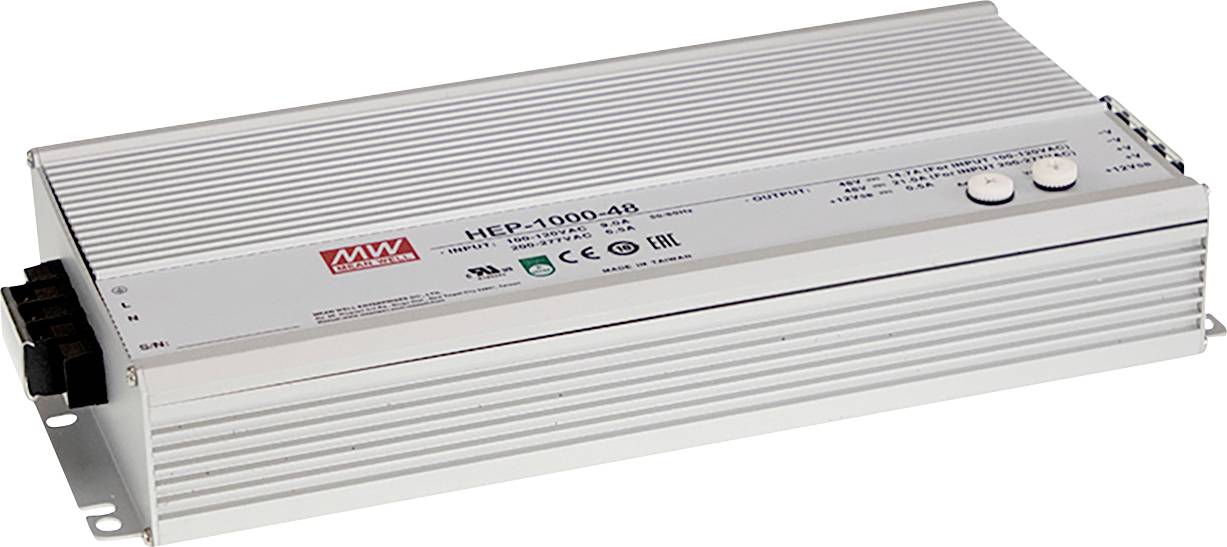 MEAN WELL HEP-1000-48W Convertisseur AC/DC 57.6 V 27.500 A 1600 W Contenu 1 pc(s)-0
