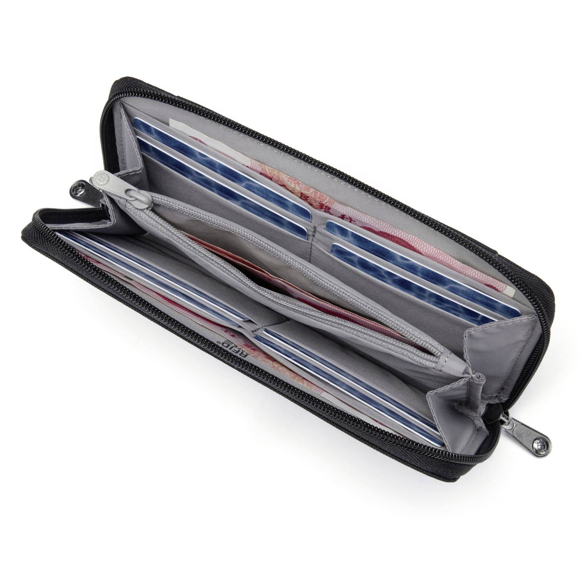 Pacsafe Portefeuille RFIDsafe Continental Wallet (l x H x P) 20 x 10 x 2 cm noir 11075130-10