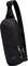 Un sac anti-vol noir à bandoulière, avec une seule bandoulière, doté de plusieurs compartiments à fermeture éclair et un petit logo 'pacsafe'.