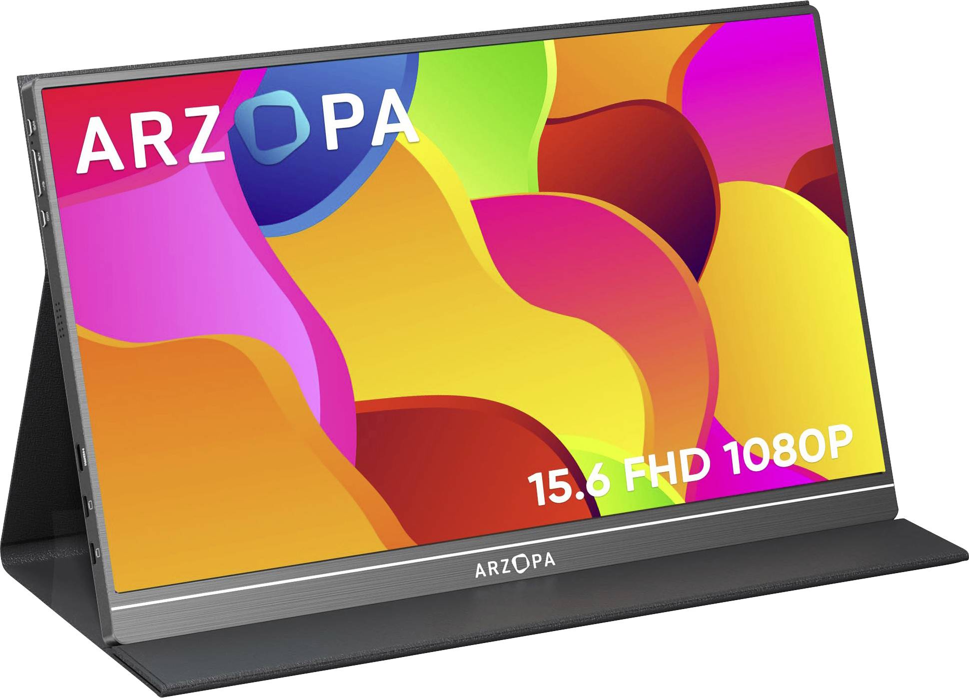 Ecran portatif Arzopa S1 Table CEE A (A - G) 39.6 cm 15.6 pouces 1920 x 1080 pixels 16:9 25 ms HDMI™, USB-C®, USB Host I
